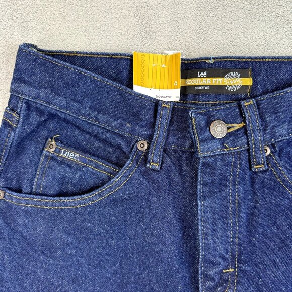 NWT LEE Regular Fit Straight Leg Mens Denim Jeans Pepperwash Dark Wash 29x30 - Picture 4 of 8